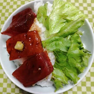 マグロレタス丼